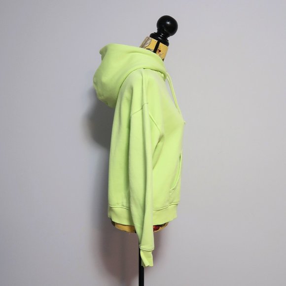 Tommy Hilfiger Apple Green Pullover Hoodie Medium - Picture 3 of 11